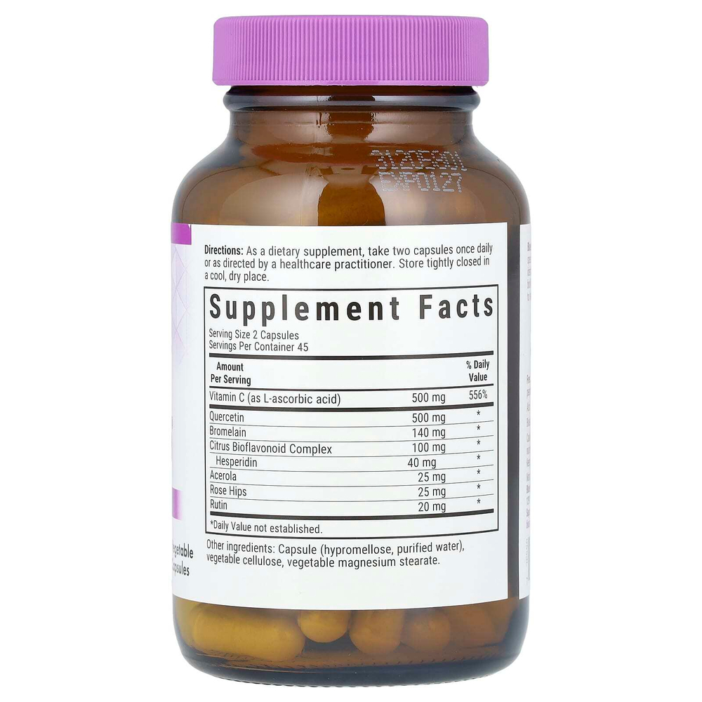 Bluebonnet Nutrition, Super Quercetin, 90 растительных капсул