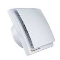 Сверхтонкий вытяжной бесшумный вентилятор MM-OK 100 UE 100 м³/час с обратным клапаном