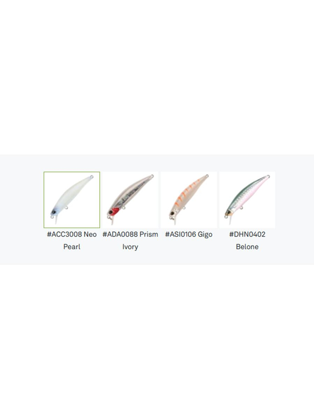 Воблер DUO Tide Minnow Sprint 75 S, CPA3512 Inakko Lime Chart
