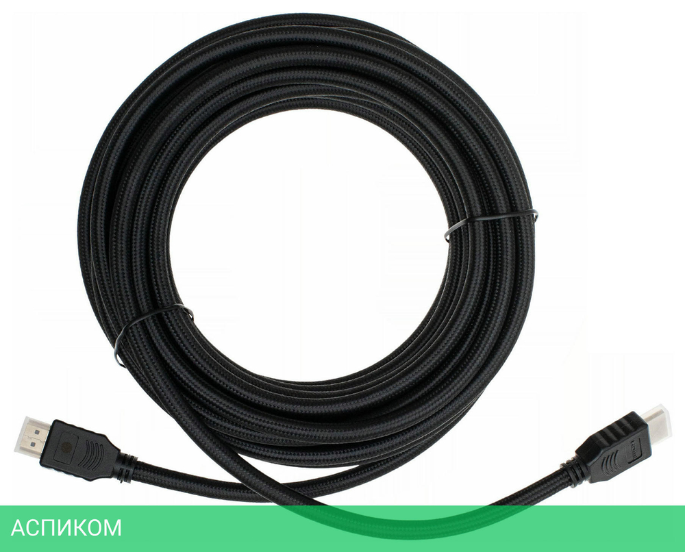 Кабель аудио-видео Cactus CS-HDMI.2-7 HDMI (m)/HDMI (m) 7м. черный