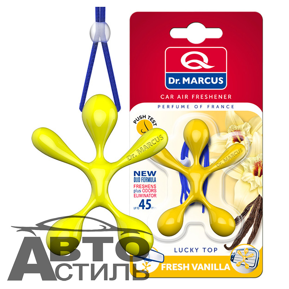 Ароматизатор-игрушка Dr Marcus Lucky Top - Vanilla\Ваниль