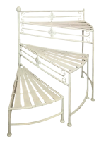 Подставка для цветов напольная металлическая "Прованс"