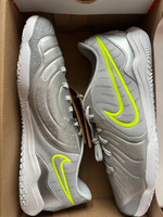 Футзалки Nike Tiempo Legend 10 Academy IC - серебряный