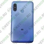 Крышка для Xiaomi Redmi 9 (M2004J19AG), Синяя, Оригинал