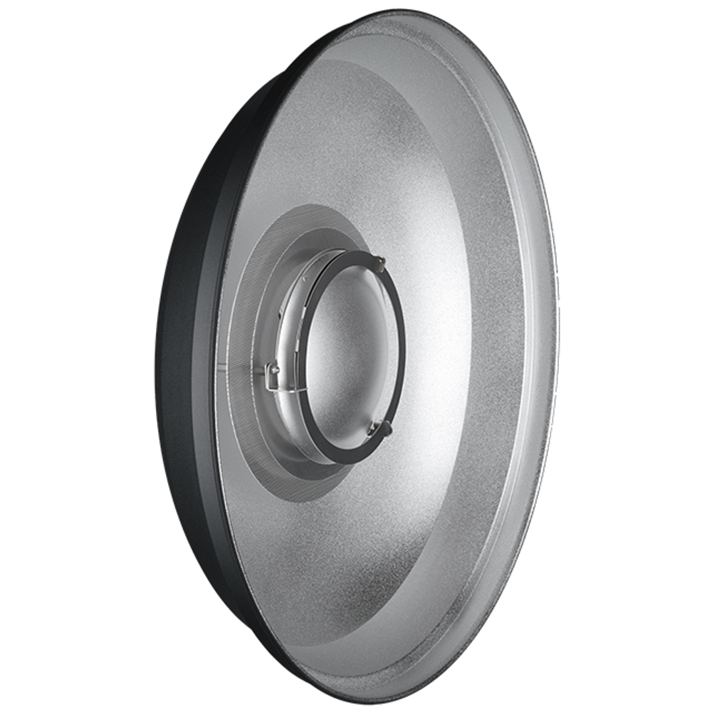 HENSEL 22" ACS Beauty Dish EH, silver. Портретная тарелка, серебро.