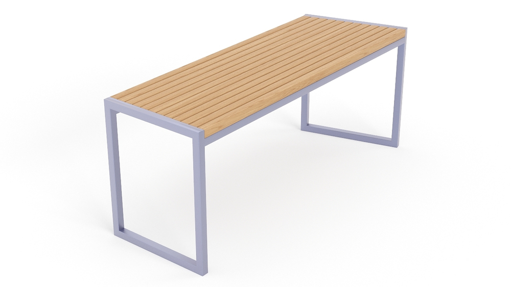 Стол с лавкой и скамейкой SK00362