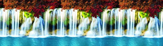 Кухонный фартук ПВХ  0,60*3,00м.