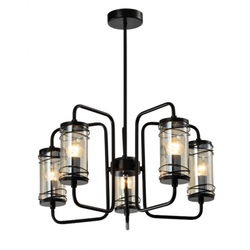 Люстра Rivoli Akanta 5061-305 5 х E14 40 Вт лофт - кантри | Rivoli