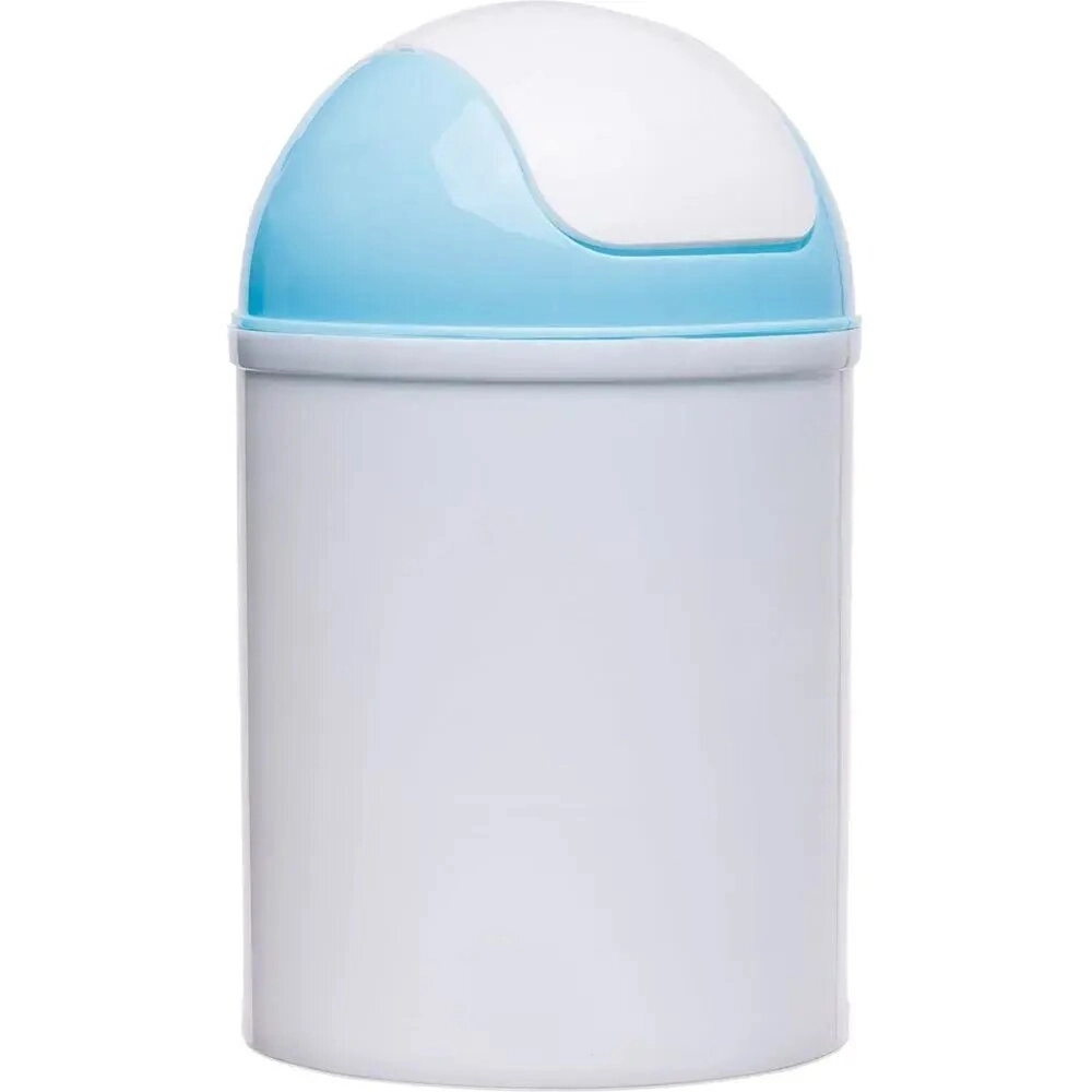 Контейнер для мусора 6л голубой