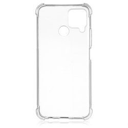 Чехол ROSCO для realme C15;realme C25;realme C25s оптом (арт. RM-C15-HARD-TPU-TRANSPARENT)