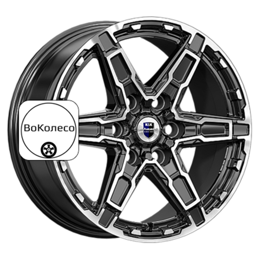 8x18/6x139,7 ET50 D95,1 Дистрикт (КС1159) Алмаз черный K&K
