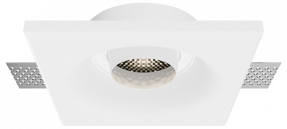 Встраиваемый светильник Maytoni Gyps Modern DL006-GU10-RD-W