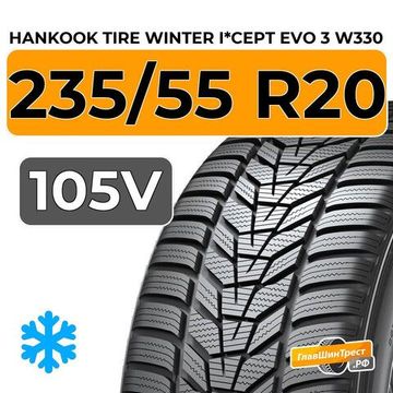 Hankook Tire Winter I*Cept Evo 3 W330 235/55 R20 105V XL