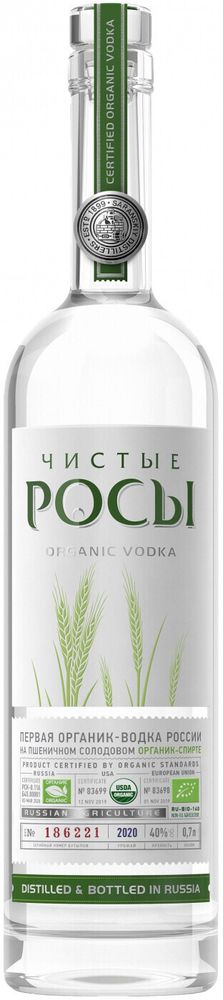 Водка Чистые Росы