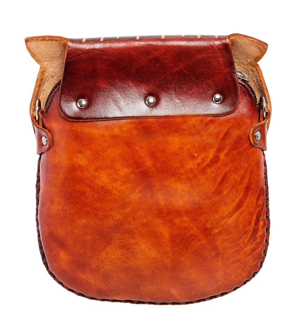 GAEM Art BL-03/3 Сумочка кожаная «Сова»