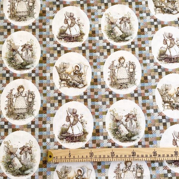 МИЛЫЕ ДЕВОЧКИ, 100% хлопок Handmade Fabrics 2