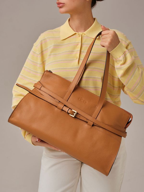 Сумка Rumi DBR 31152 коричневый лист