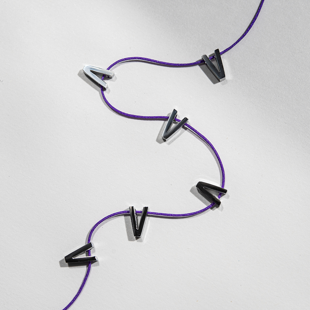 Подвеска в форме буквы "V", 8мм, сталь без покрытия