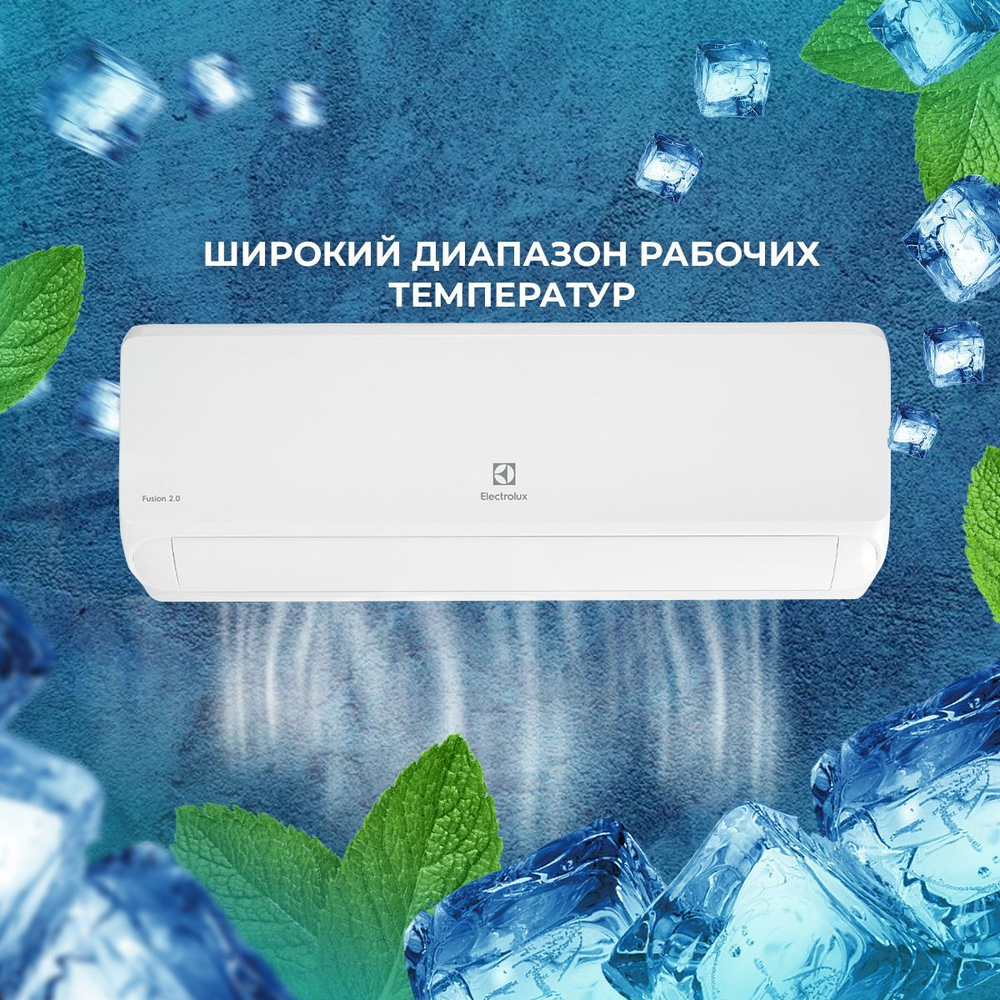 Сплит-система Electrolux Fusion 2.0 EACS-18HF2/N3, для помещения до 50 кв.м.