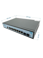 Источник питания ST-S308POE(8G/2S/1C/120W/A) PRO M