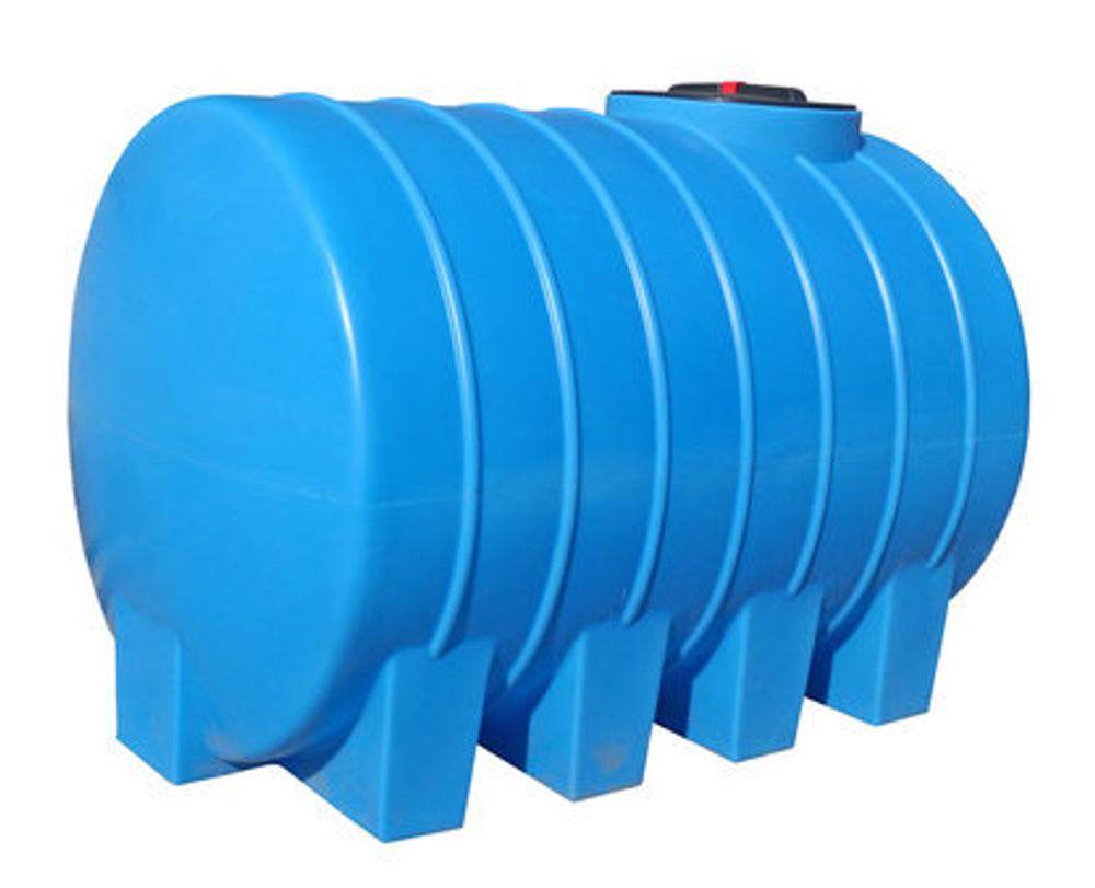 Бочка Экогрупп ДВ 3000 л. (3080 л.) горизонтальный (1500x1420x2070см;синий) - арт.561103