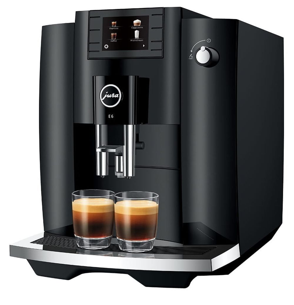 Кофемашина Jura E6 Piano Black (EC) (15437)