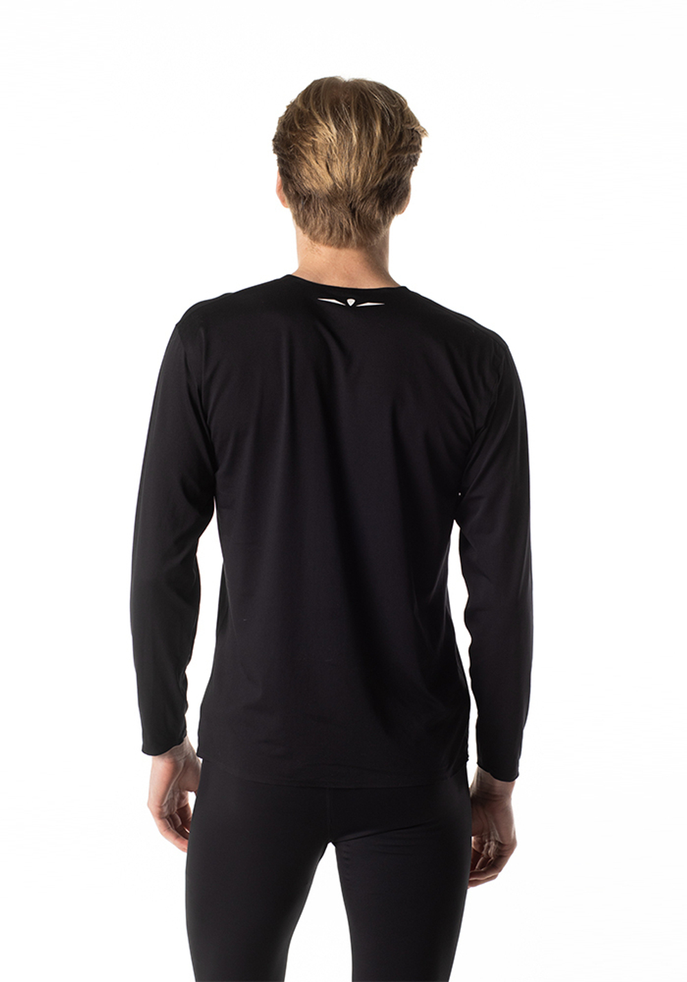 ЛОНГСЛИВ УТЕПЛЕННЫЙ МУЖСКОЙ WARM LONG SLEEVE TEE | BLACK