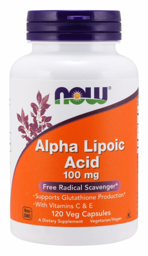 Alpha Lipoic Acid 100 mg 120 vcaps