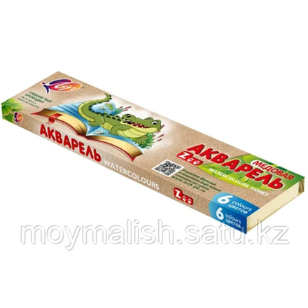 Краски медовая акварель Луч 6 цветов