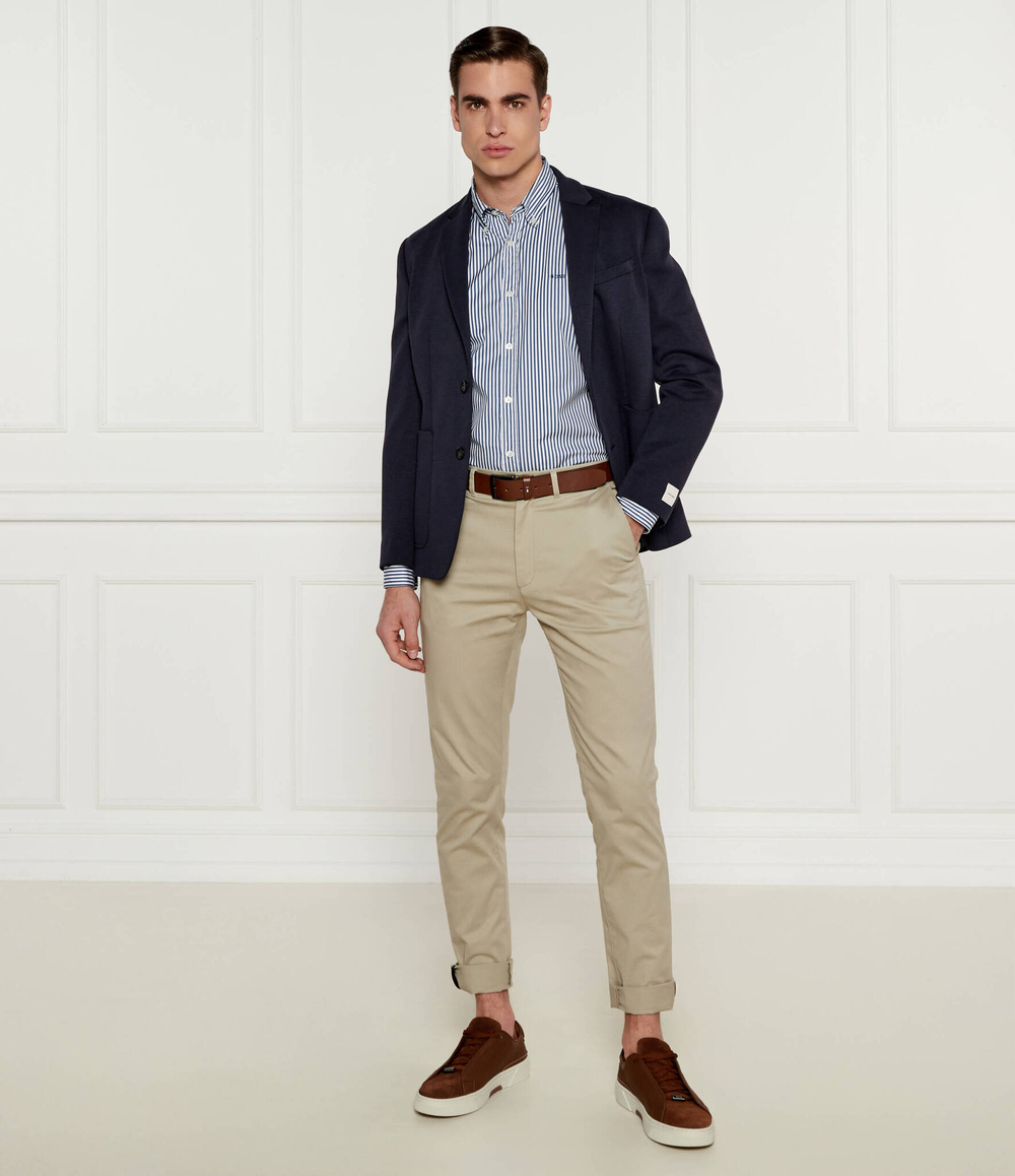 Рубашка Roan BOSS BLACK - голубой(50520285)