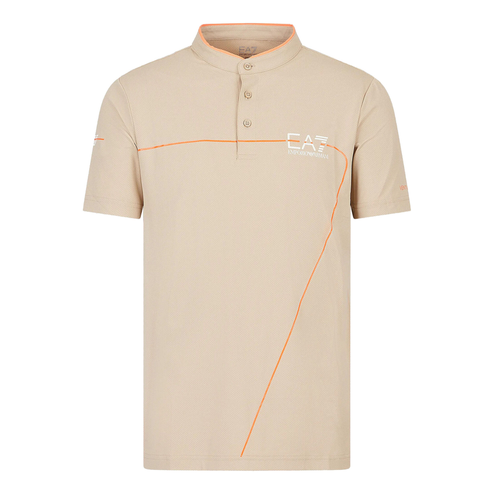 Мужская кофта теннисная EA7 Sweatshirt Men - Beige, Orange