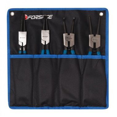 Набор съемников стопорных колец Forsage, 4пр(L-280мм), на полотне 60411A