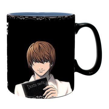 Кружка Death Note Kira & L Heat Change 460 ml ABYMUG611