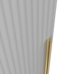 Шкаф для одежды Аляска 3х дверный без антресоли, белый