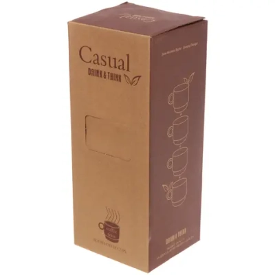 Набор кружек на стойке 280мл «Летние фрукты»