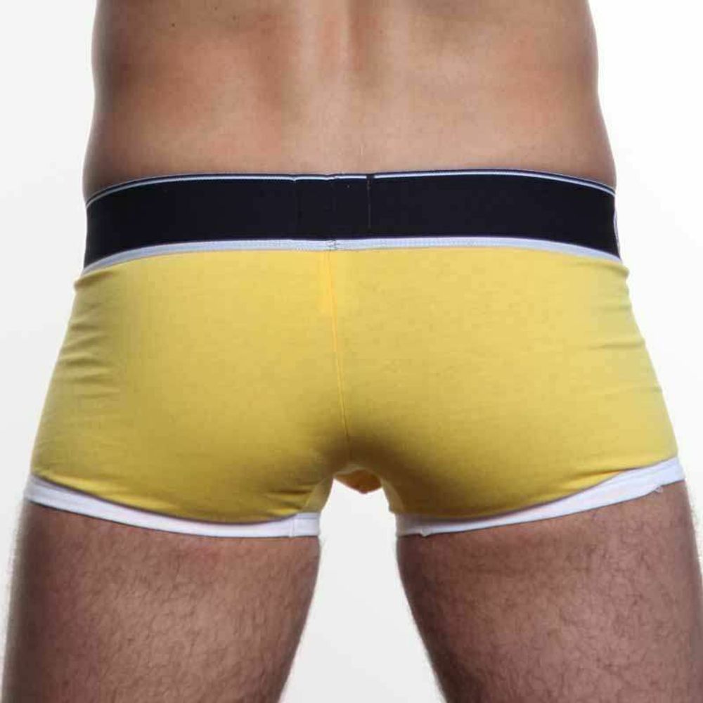 Мужские трусы боксеры желтые Diesel Only the Brave Yellow Boxer