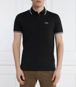 Поло Paul BOSS GREEN - черный(50506193)