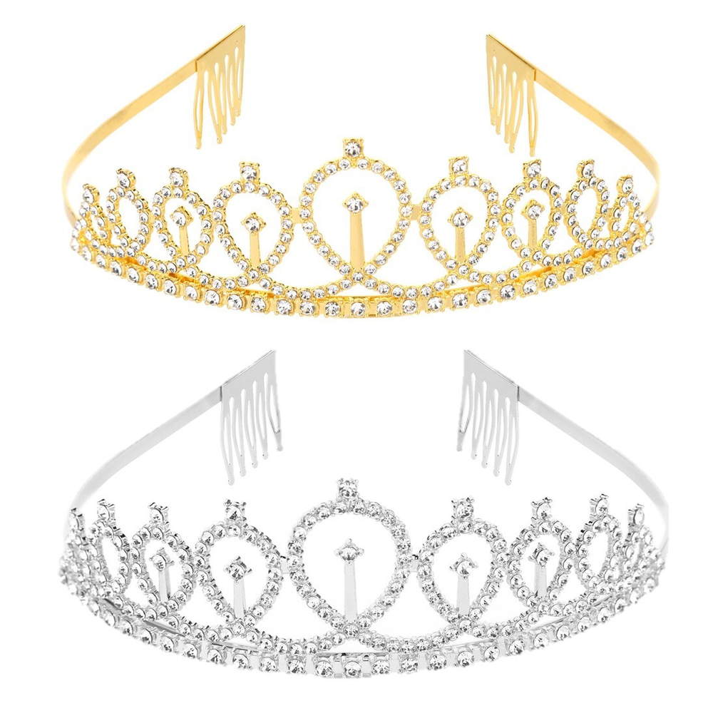 Ободок-корона из металла «Мисс Совершенство»