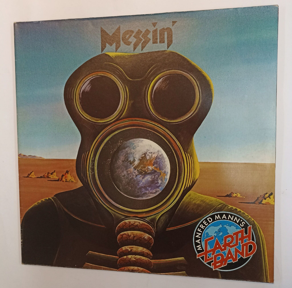 Винтажная виниловая пластинка Manfred Manns Earth Band Messin (Germany 1973)