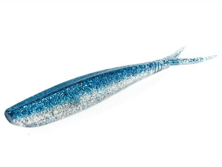 Виброхвост LJ 3D Slick Shad-V 7" (17.8 см), цвет 004, 3 шт.