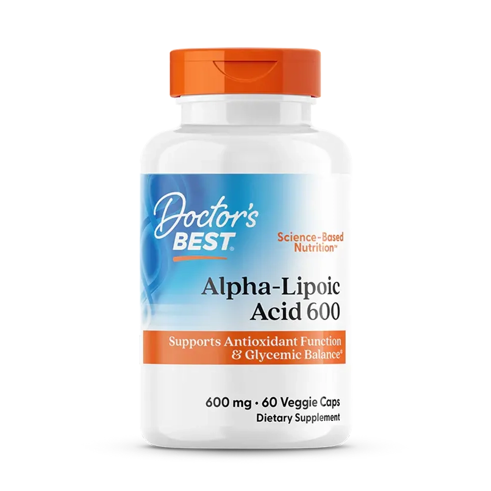 Alpha-Lipoic Acid 600 мг 60 капсул Doctors Best