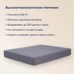 Простыня на резинке BuyFlora (сатин) Leaves