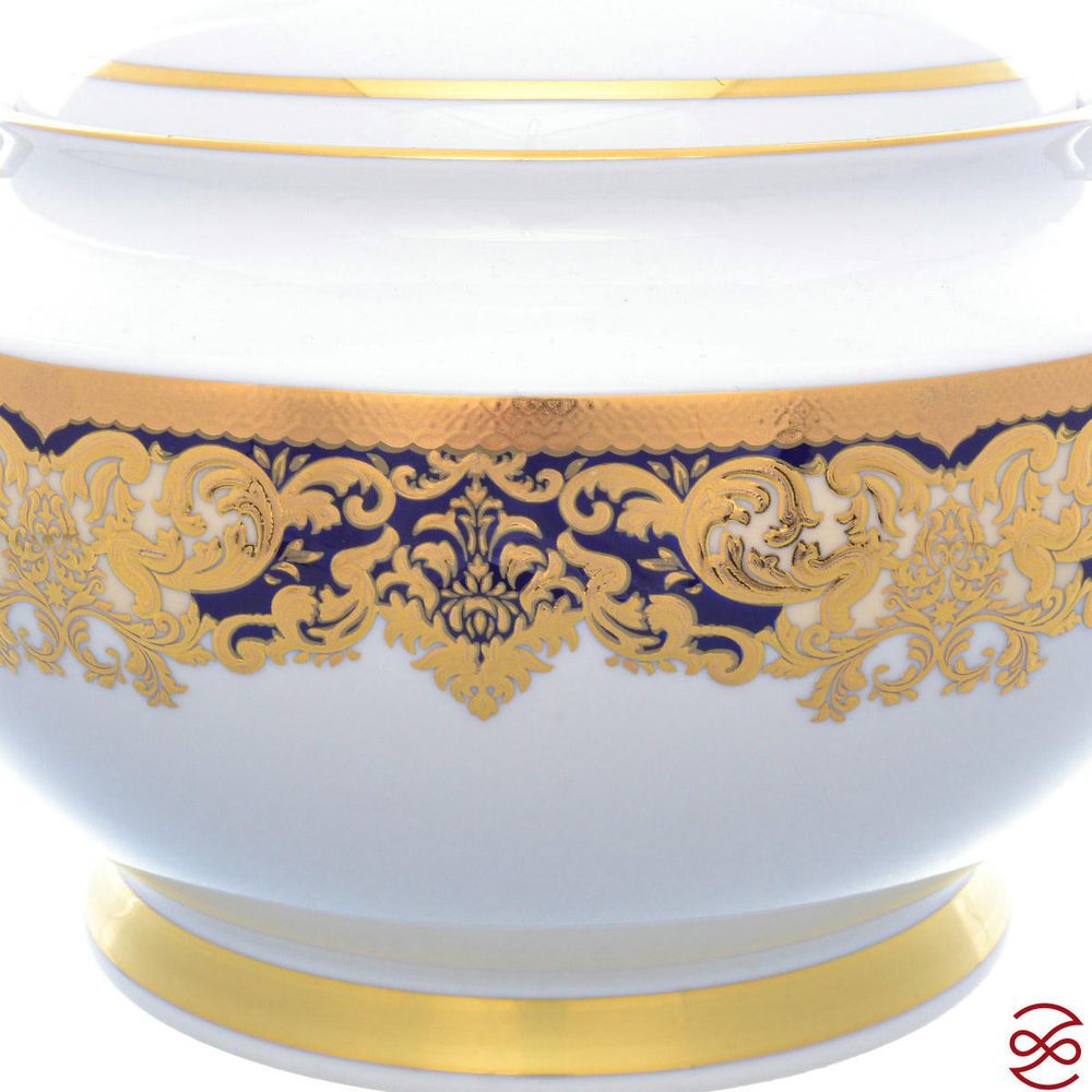 Супница Falkenporzellan Favola cobalt gold (1 шт)