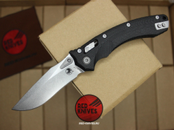 Нож Microtech Amphibian G10 - черная рукоять G10, клинок стоунвош RK/457