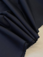 Хлопок с эластаном темно-синий