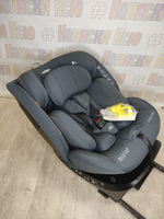 Автокресло детское Indigo E-Tron ISOFIX I-SIZE 0-36 серый