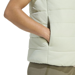 Женская теннисная жилетка Adidas Terrex Multi Essentials Climawarm Insulated - halogen green