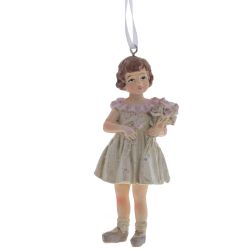 GAEM Изделие декоративное подвесное "Девочка/Мальчик", L5 W4 H11 см, 4в.