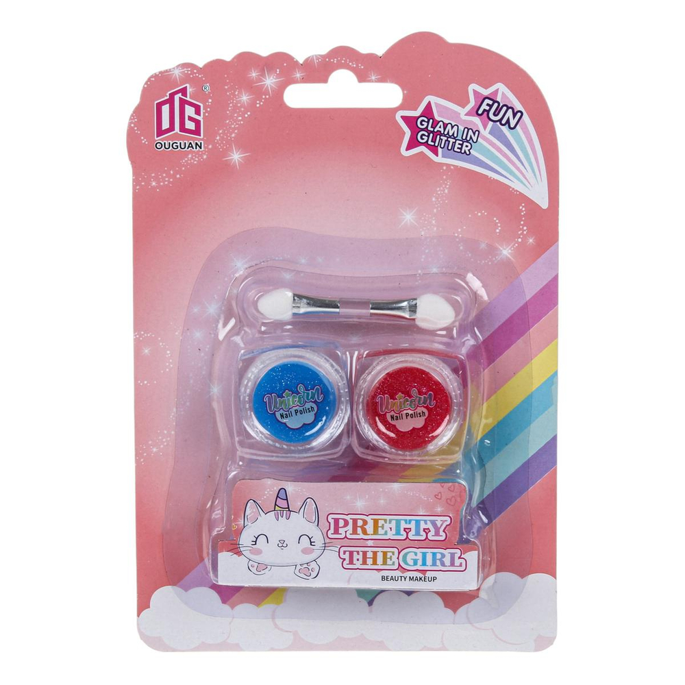 Набор косметики д/девочки, блистер 2609W