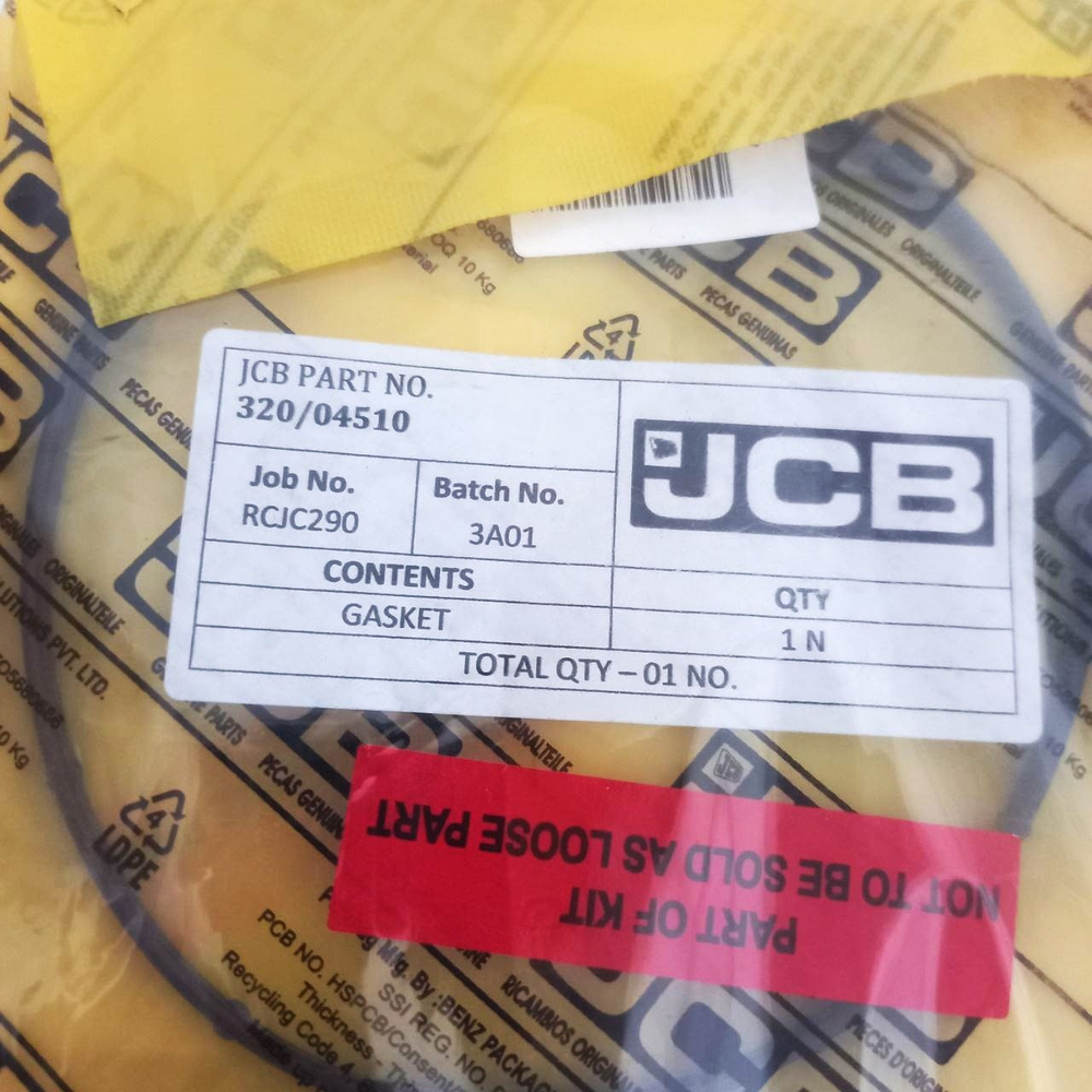 Набор прокладок нижний | 320/09383, 320/09281 | JCB